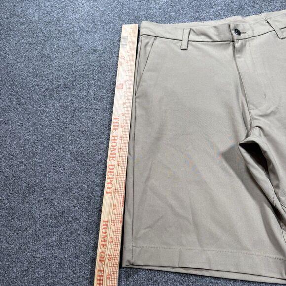 NEW Swiss Tech Performance Stretch Flat Front Stone Wash Shorts Men's Size 30 - Picture 8 of 8